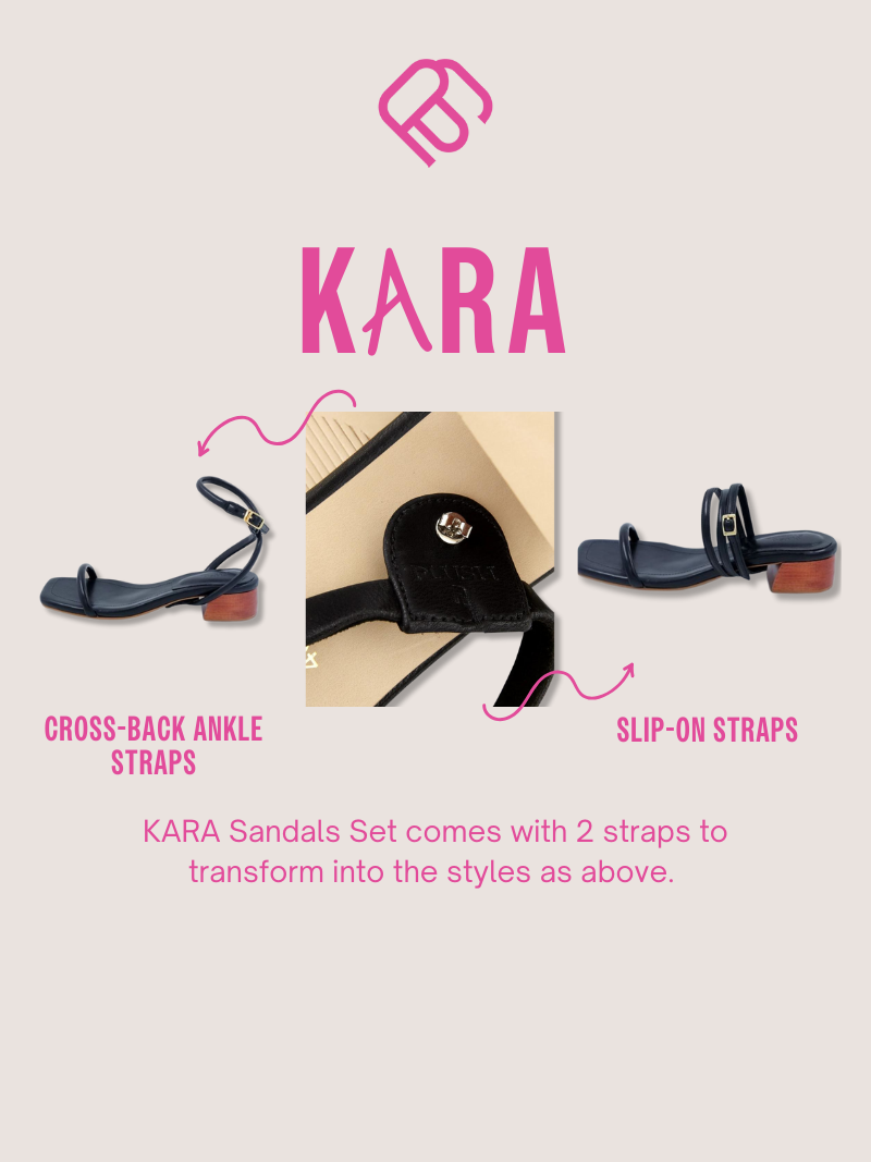 KARA Sandals (Black)