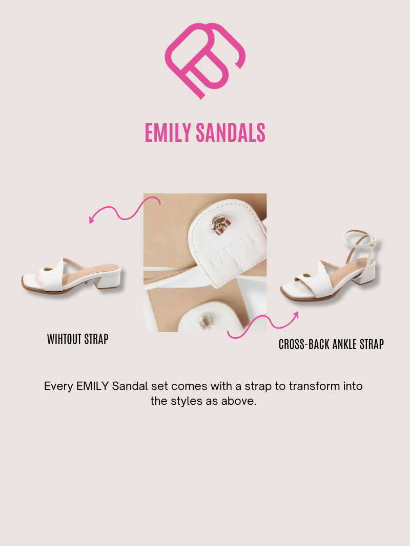 Emily Sandals (WHITE)