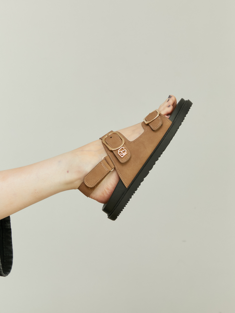 Gia Unisex Sandals (Tan)