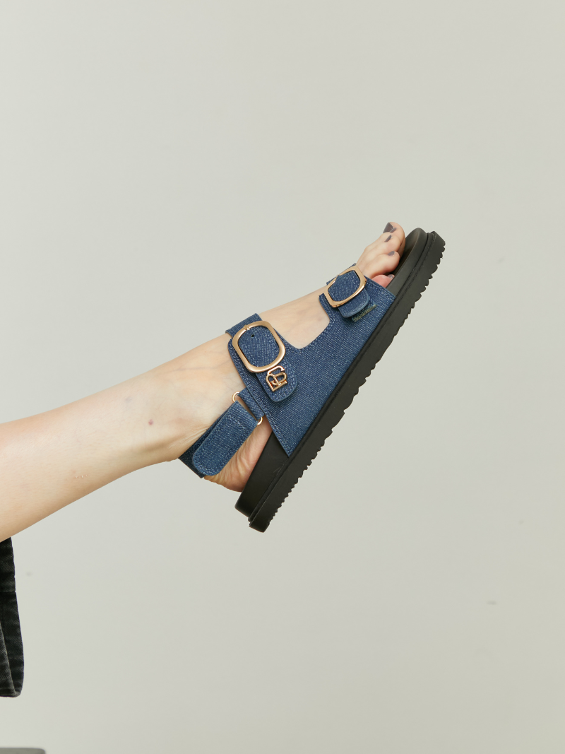 Gia Unisex Sandals (Denim)