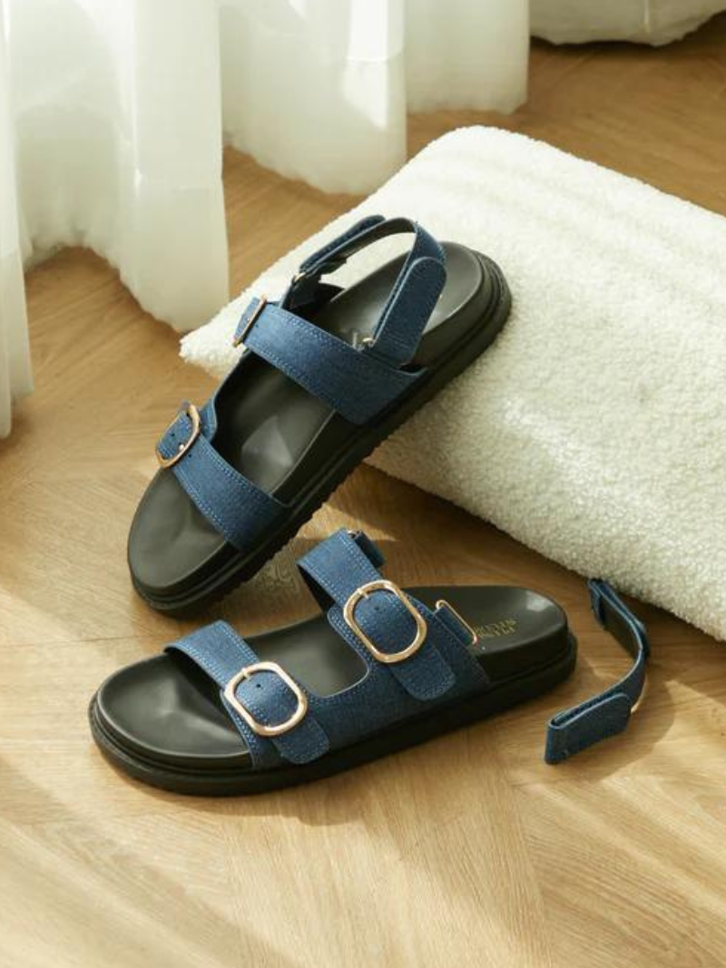 Gia Unisex Sandals (Denim)