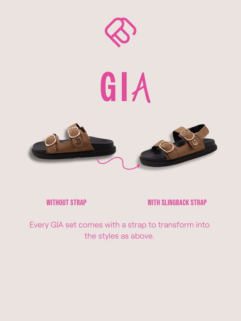 Gia Unisex Sandals (Tan)